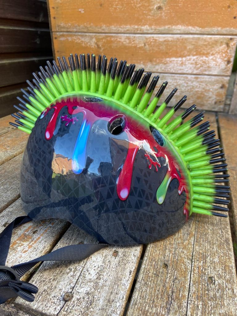 Child’s Mohawk helmet 