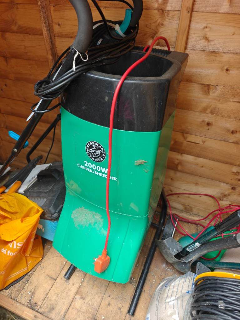 Performance Power 2000W Electric Garden Shredder