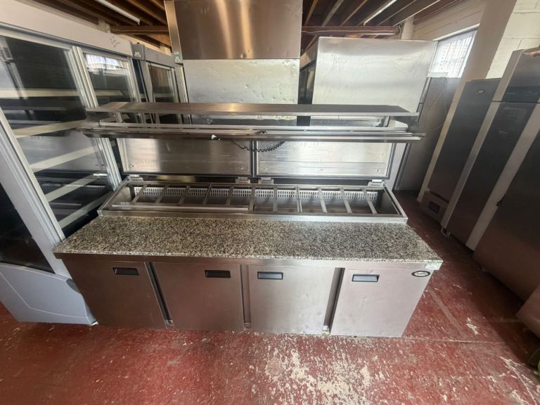 Commercial foster fridge 4 doors like new cafe shop restaurant 