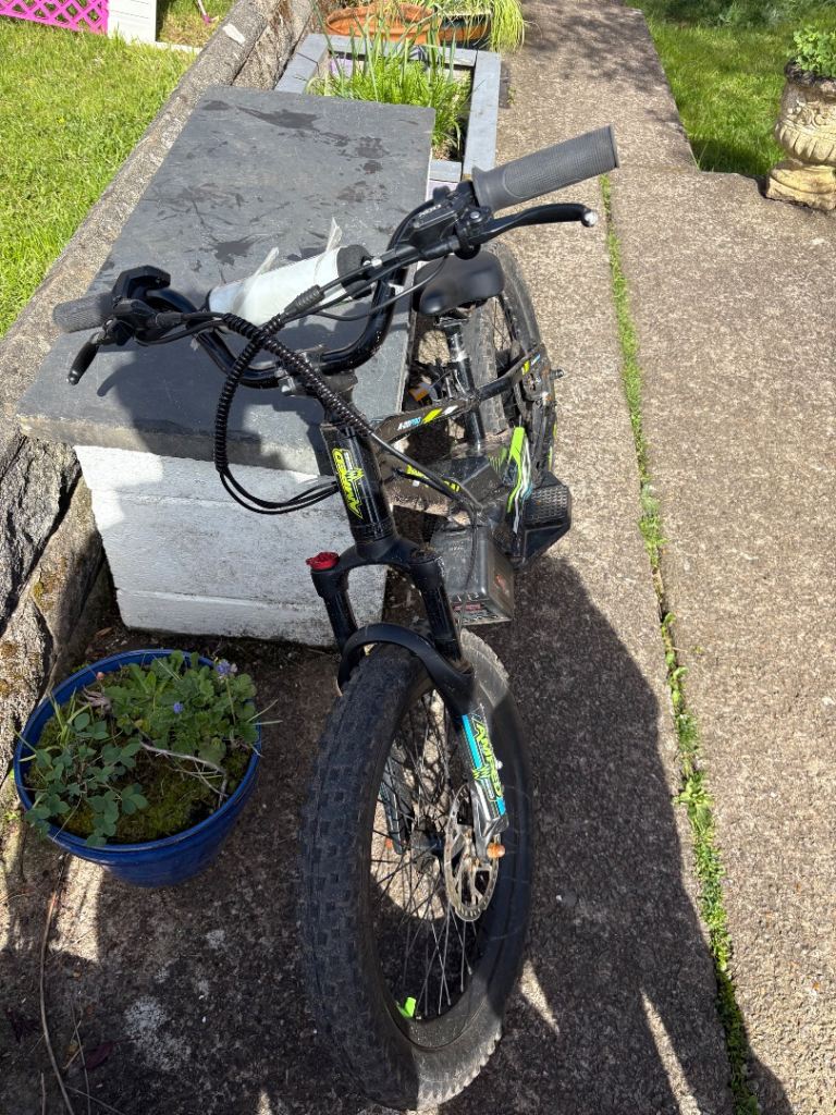 Amped 20 inch kids ebike