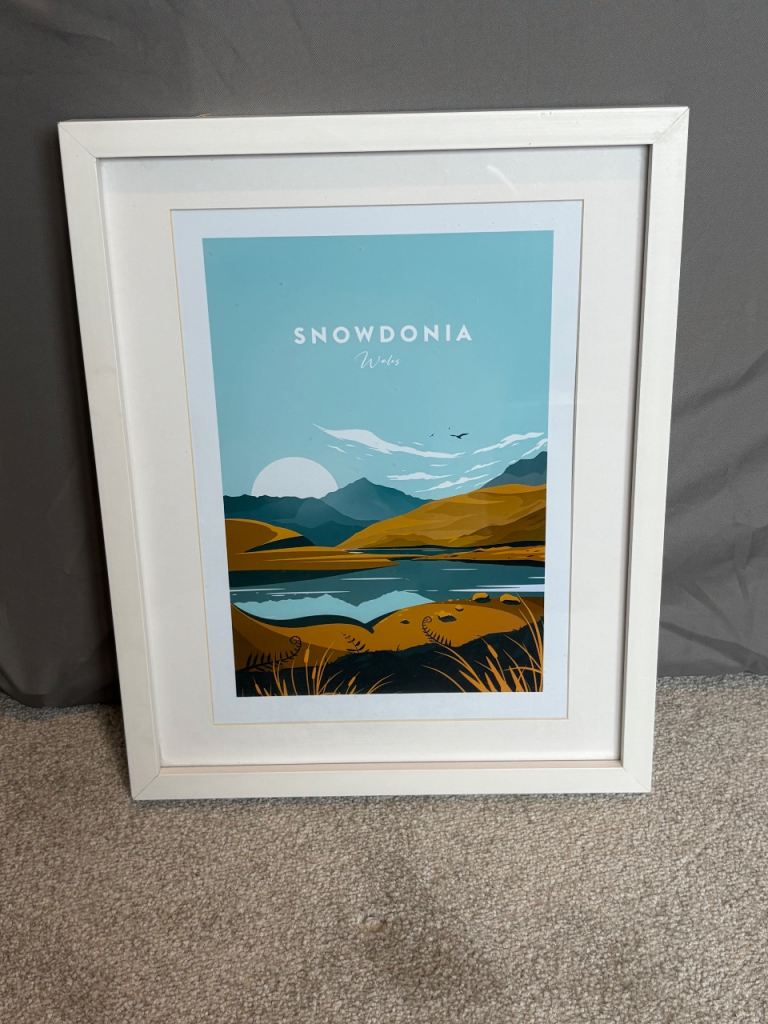Snowdonia print picture