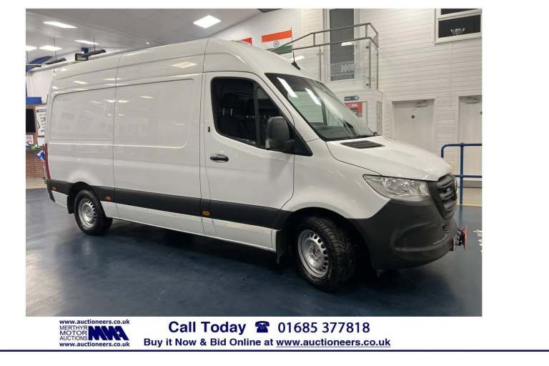 2019 Mercedes-Benz Sprinter 314 L2H2 2.2CDI 143PS RWD MWB MEDIUM HIGH ROOF VAN (EURO 6). --------...