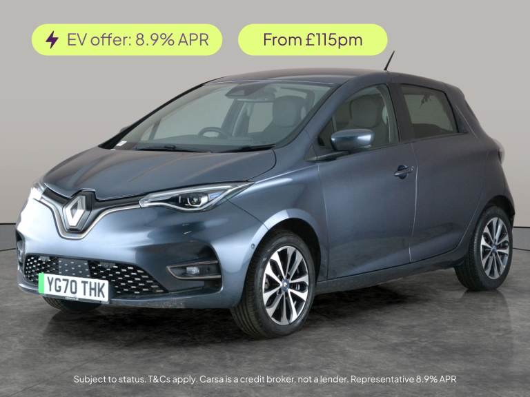 2020 Renault Zoe 100kW i GT Line R135 50kWh 5dr Auto HATCHBACK ELECTRIC Automatic