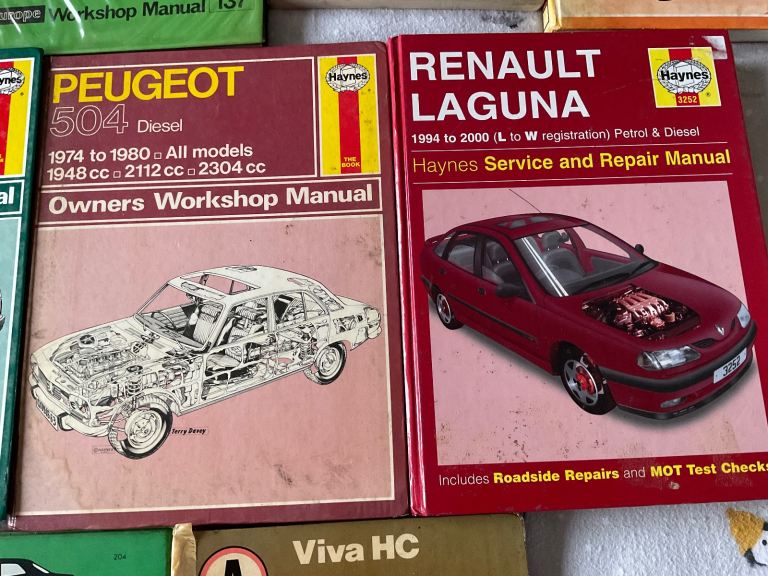 HAYNES CAR OWNERS WORKSHOP MANUALS VARIOUS