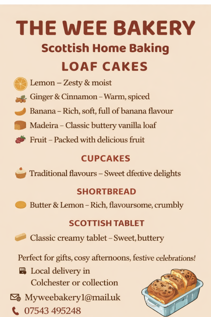 🧁The Wee Bakery 🍞(scottish home baking)