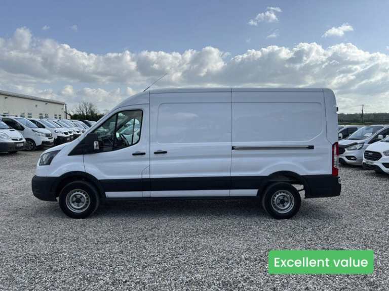2022 Ford Transit LWB L3H2 Medium Roof Leader 350 Alloys Sensors Euro 6 NO VAT Panel Van Diesel M...