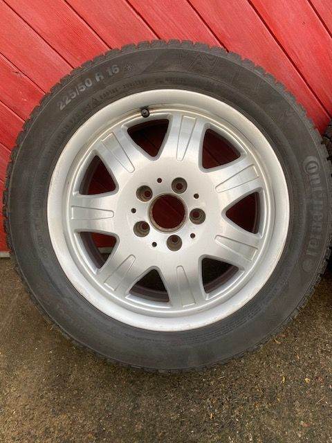 Mercedes SLK Winter tyres on SLK Alloys