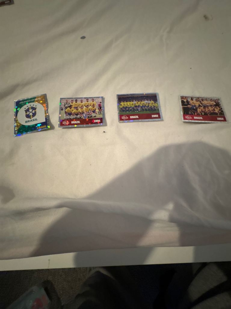 Brazil Football Stickers - World Cup Collection