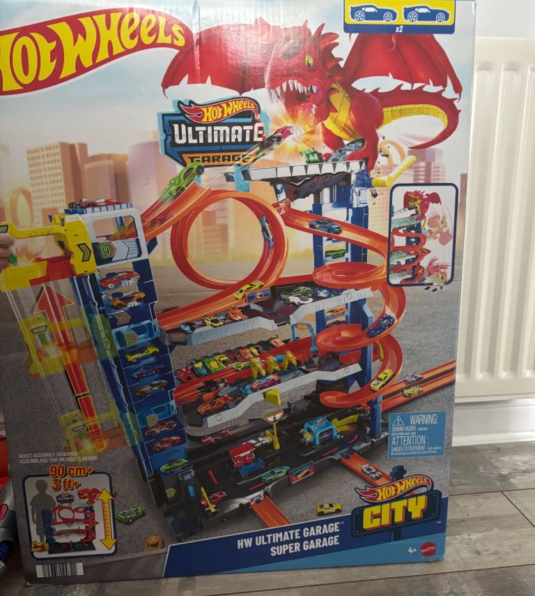 Hot Wheels City Let's Race Ultimate Garage Playset