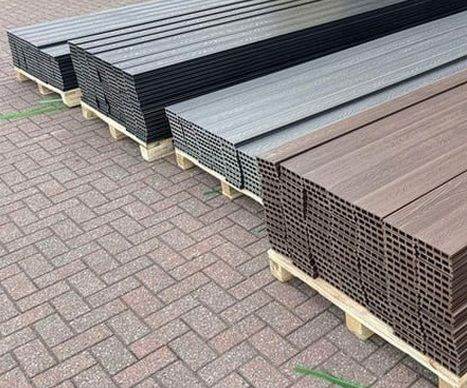 Composite Decking 3.6m | Dual-Sided Sleek Boards Finish Garden for