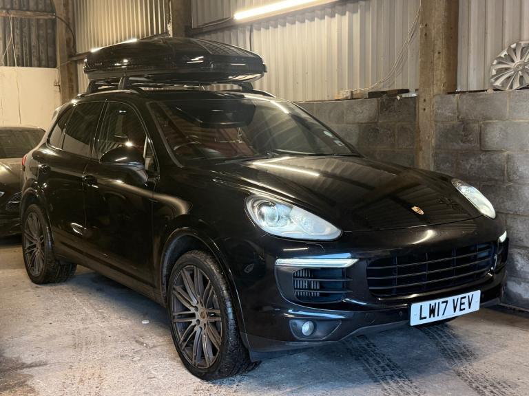 2017 [17] PORSCHE CAYENNE S 4.2 TD V8 PLATINUM EDITION AUTO TIPTRONIC S BLACK 