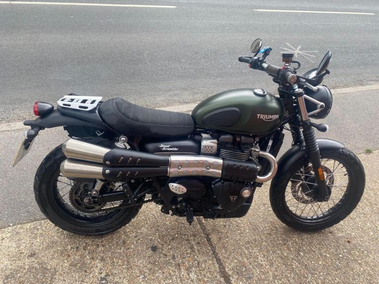 2018 Triumph Street Scrambler 900 Euro 4