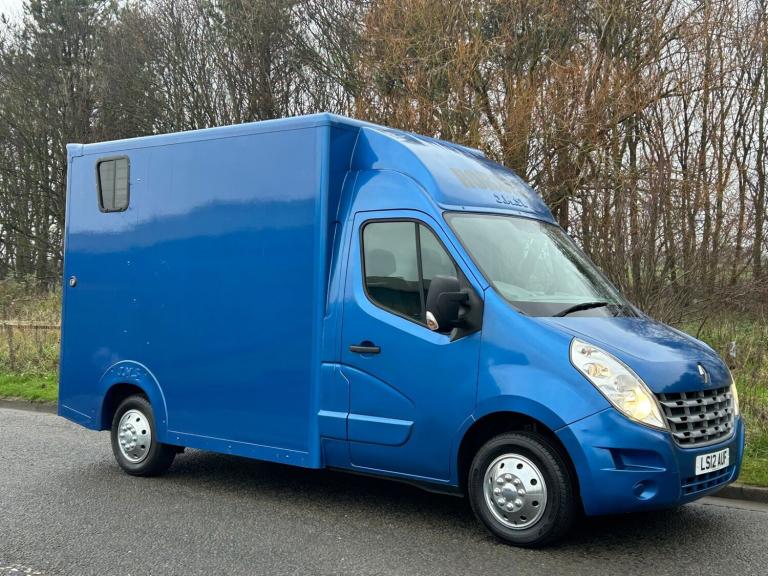 2012 RENAULT MASTER 3.5t HORSEBOX JMS CONVERSION NOV 2023