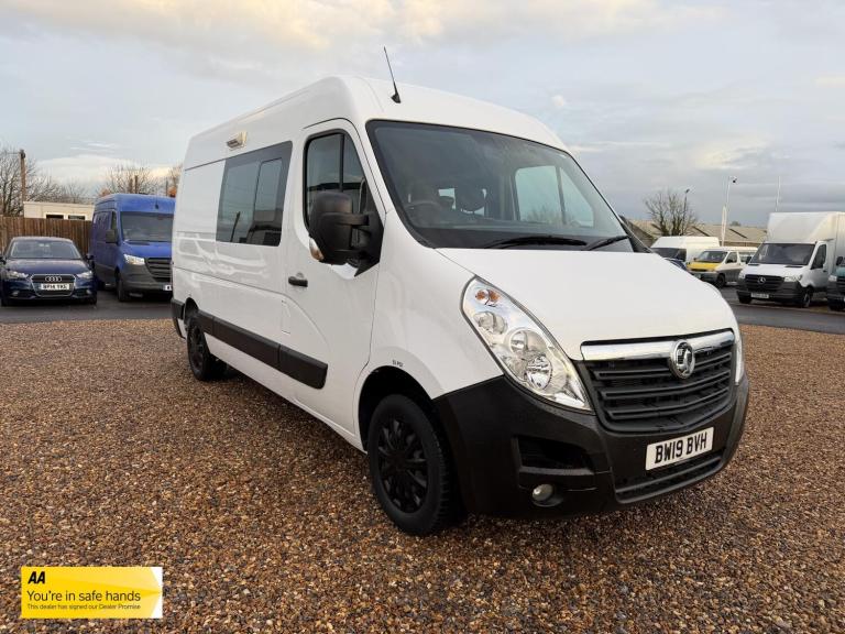 2019 Vauxhall Movano 2.3 CDTi 3500 Panel Van 5dr Diesel Manual FWD L2 H2 Euro 6 (130 ps) Panel Va...