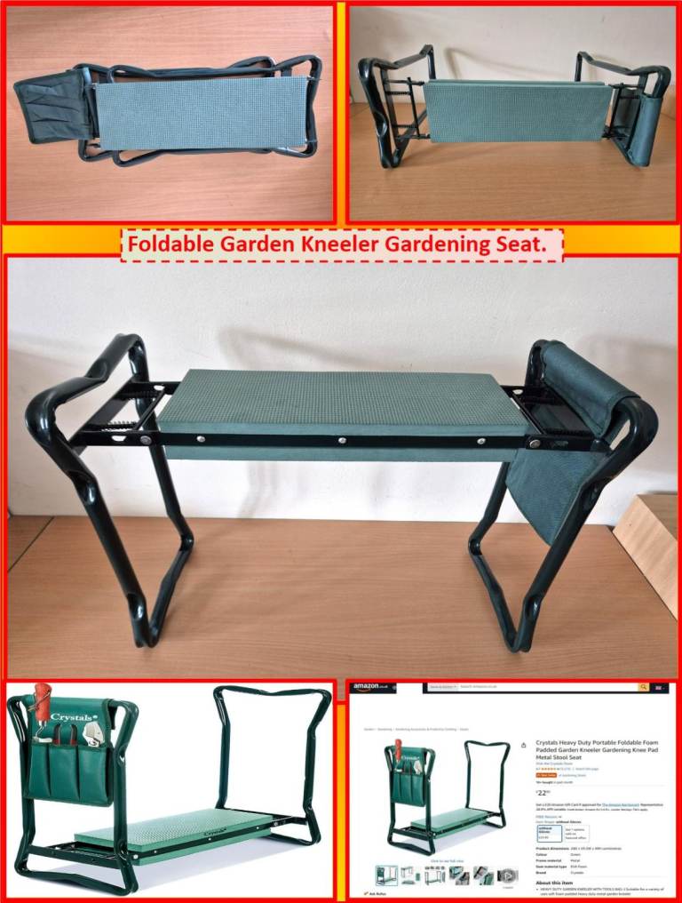 Foldable Garden Kneeler Gardening Seat.