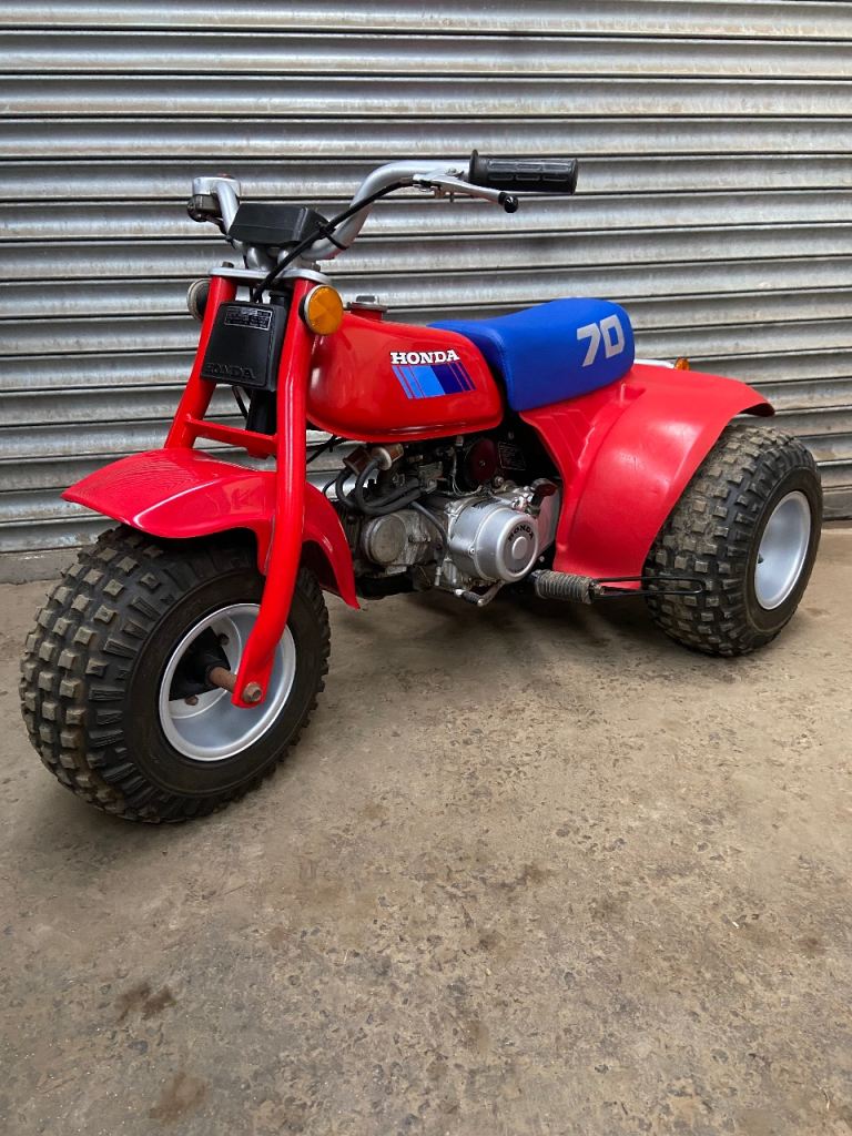 Honda trx 125 quad big red 