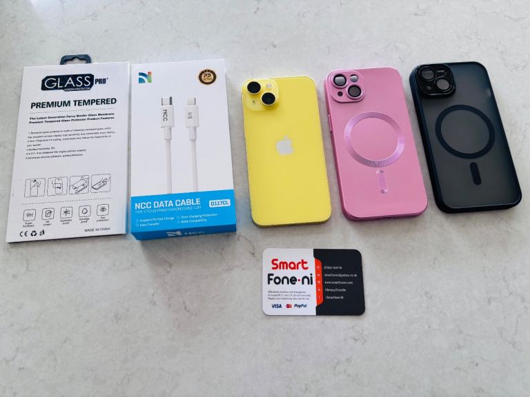 iPhone 14. 6 month warranty. Lisburn. Delivery available 