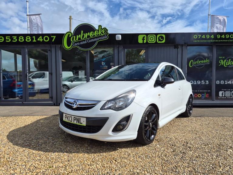 2013 Vauxhall Corsa 1.2 Limited Edition 3dr HATCHBACK Petrol Manual