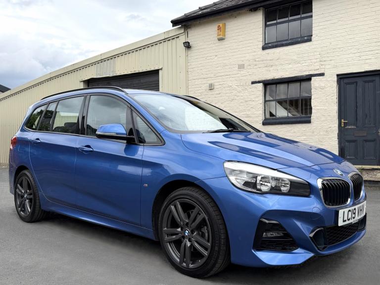 2019 19 BMW 216d (116) M Sport Gran Tourer Auto 7 Seater MPV Met Estoril Blue