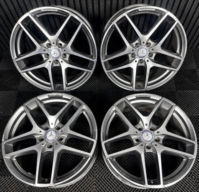 19'' GENUINE MERCEDES AMG GLC GREY DC SPORT ALLOY WHEELS