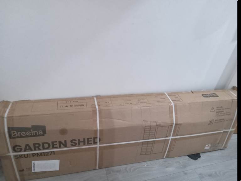 Brand New Breeins Garden Shed - Still Boxed!
