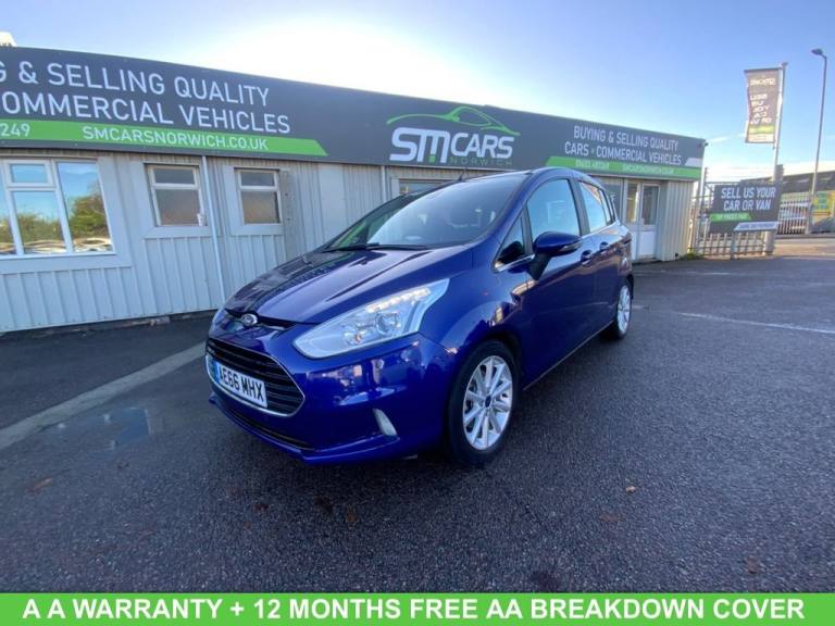 2016 Ford B-MAX 1.0T EcoBoost Titanium MPV 5dr Petrol Manual Euro 5 (s/s) (120 ps) MPV Petrol Manual