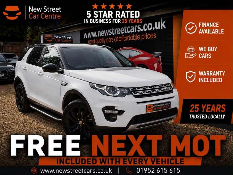 2016 Land Rover Discovery Sport 2.0 TD4 HSE Luxury Auto 4WD Euro 6 (s/s) 5dr ESTATE Diesel Automatic