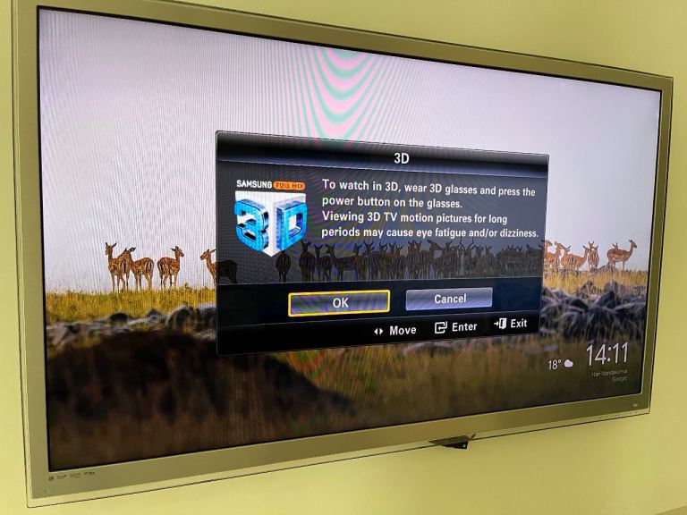 Samsung UE55C8000XKXXU 55 inch Full HD 3D LED TV 