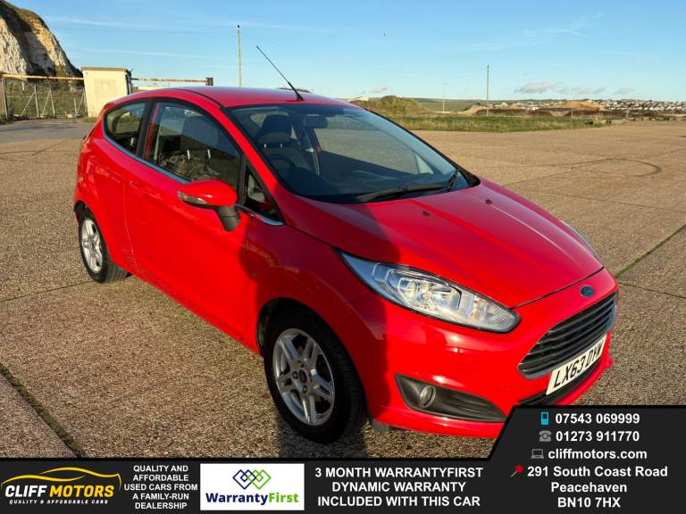 2013 Ford Fiesta Zetec - New Years MOT - £35 Road Tax - Low Mileage - 3 Month Warranty