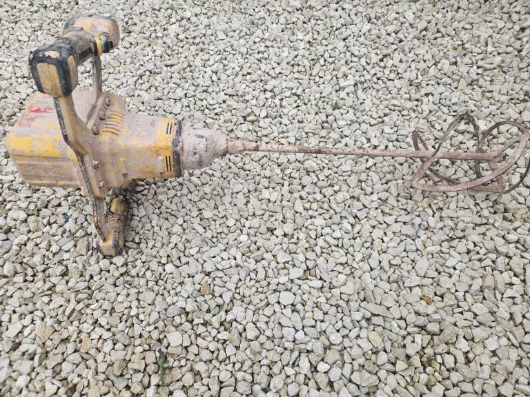 Heavy-Duty Cement Mixer Drill – Fair Condition