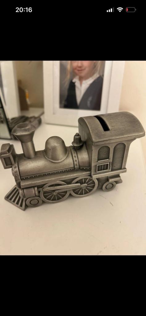 Metal Train Money box