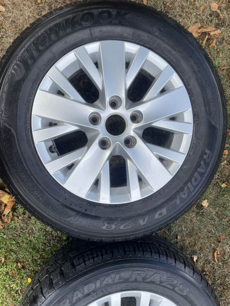 VW T5 / T6 16" Alloys with Hankook Load Rated Tyres 