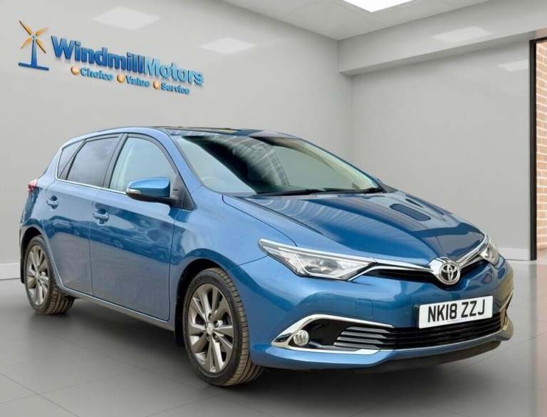 2018 Toyota Auris 1.2 VVT-i Excel Euro 6 (s/s) 5dr HATCHBACK Petrol Manual