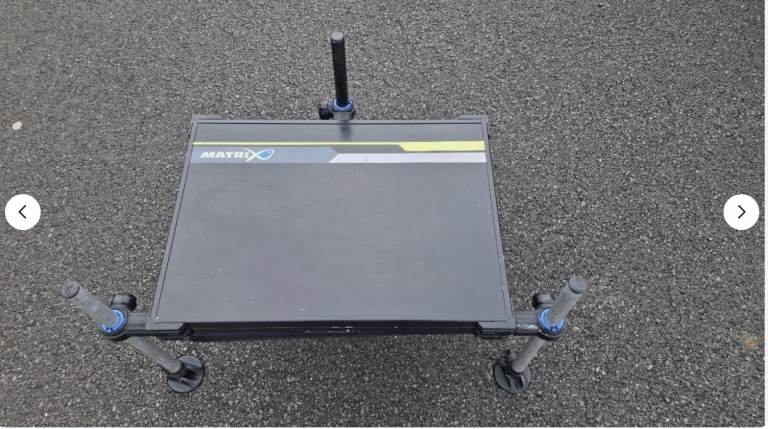 Matrix Collapsible Side Tray Box Fishing Seat Box Attachment Lake River