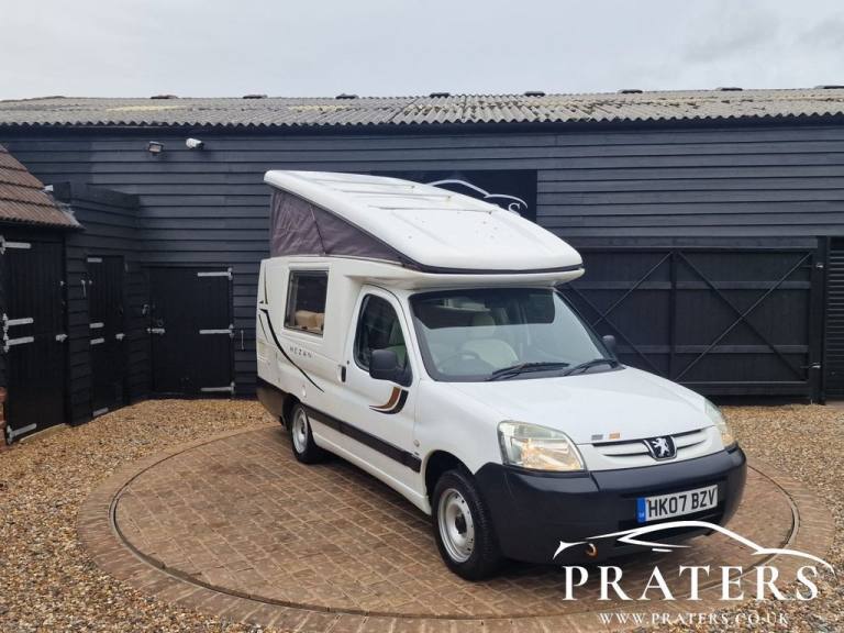 2007 Peugeot Partner 800 LX 2.0 HDi Van Motorhome DIESEL Manual