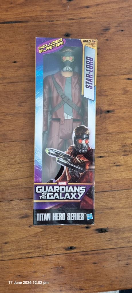 Guardians of the Galaxy Star-Lord & Rocket Titan Hero Series Figure – New