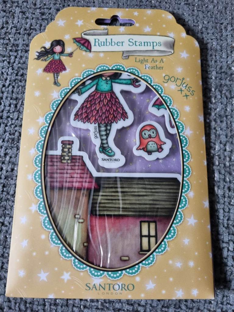 Santoro Gorjuss Light As A Feather stamps - BNIP