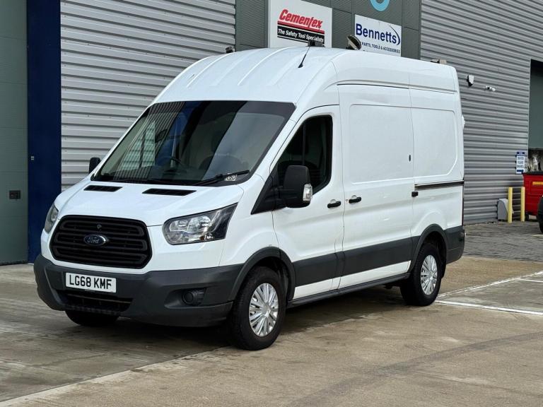 FORD TRANSIT 350 2.0 TDCI 2018 (68) L2 H3 MWB HIGH ROOF WORKSHOP PANEL VAN