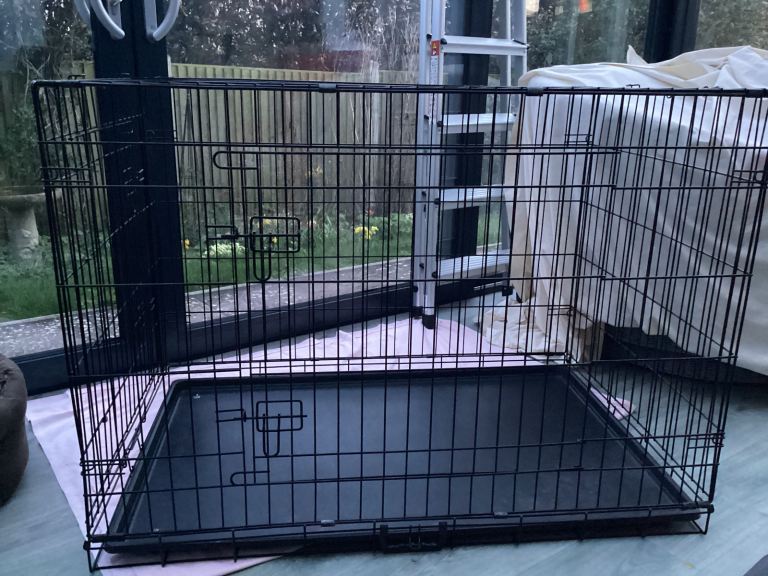 Large Metal Dog Crate