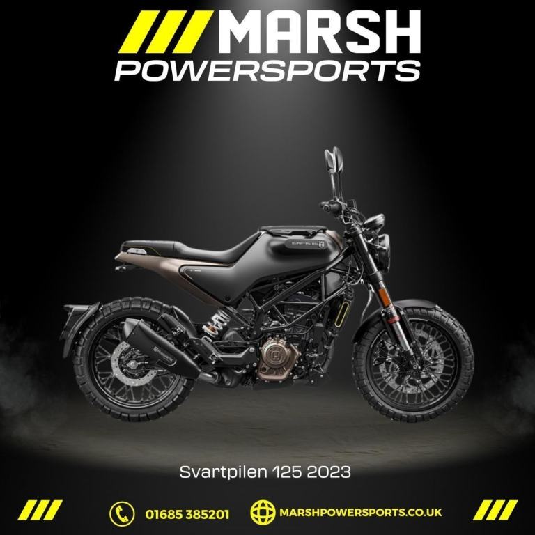Husqvarna Svartpilen 125 2023 -  Husqvarna Main Dealer - Only 74.35 per month!