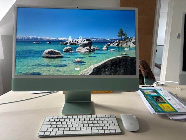 iMac M1 Green