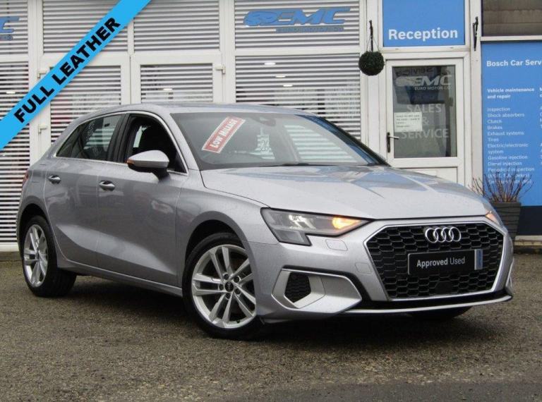 2021 70 AUDI A3 1.0 TFSI 30 SPORT SPORTBACK 5DR PETROL MANUAL EURO 6 (S/S) (110