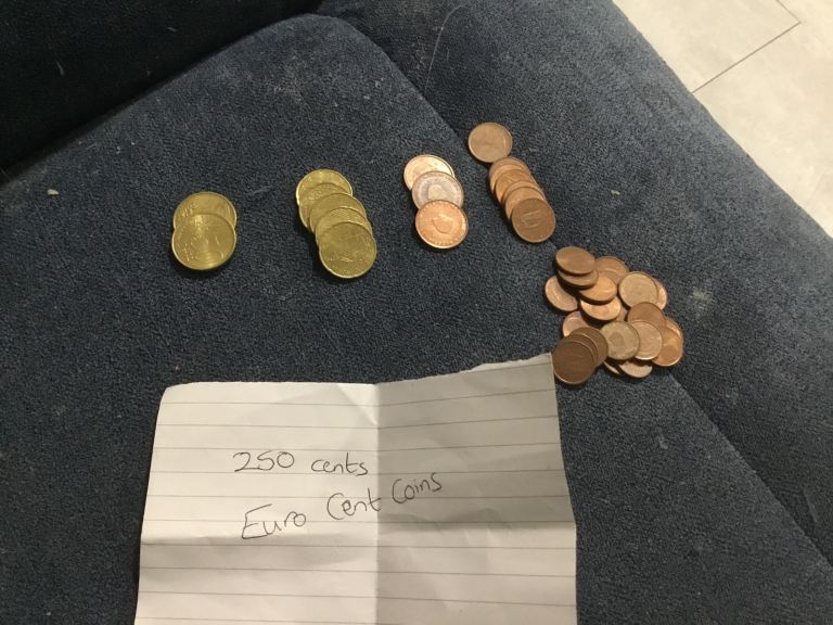 250 euro cent coins 