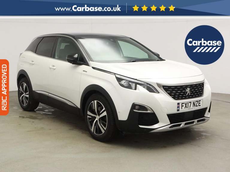 2017 Peugeot 3008 1.6 THP GT Line SUV 5dr Petrol EAT Euro 6 (s/s) (165 ps) SUV Automatic