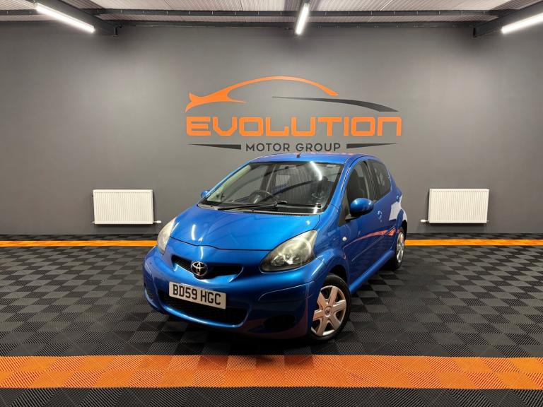 2009 Toyota AYGO 1.0 VVT-i Blue 5dr HATCHBACK Petrol Manual