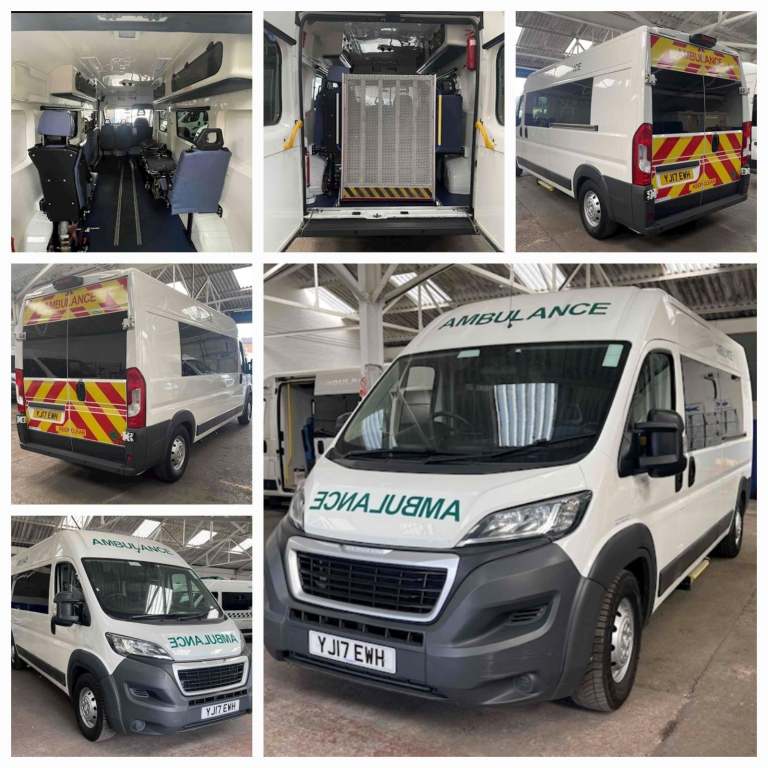 PTS Ambulance Peugeot Boxer 2.0 BlueHDi Euro 6 17 Reg