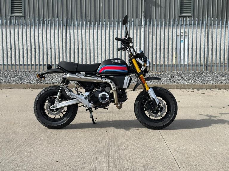Bluroc X-Bongo 125 Mini Monkey Bike Motorbike for Caravan Delivery & Finance UK/