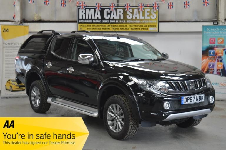 2018 Mitsubishi L200 Double Cab DI-D 178 Barbarian 4WD Automatic + CANOPY + ULEZ