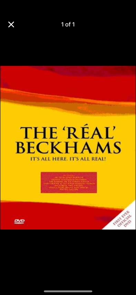 (368) The Real Beckhams dvd copy