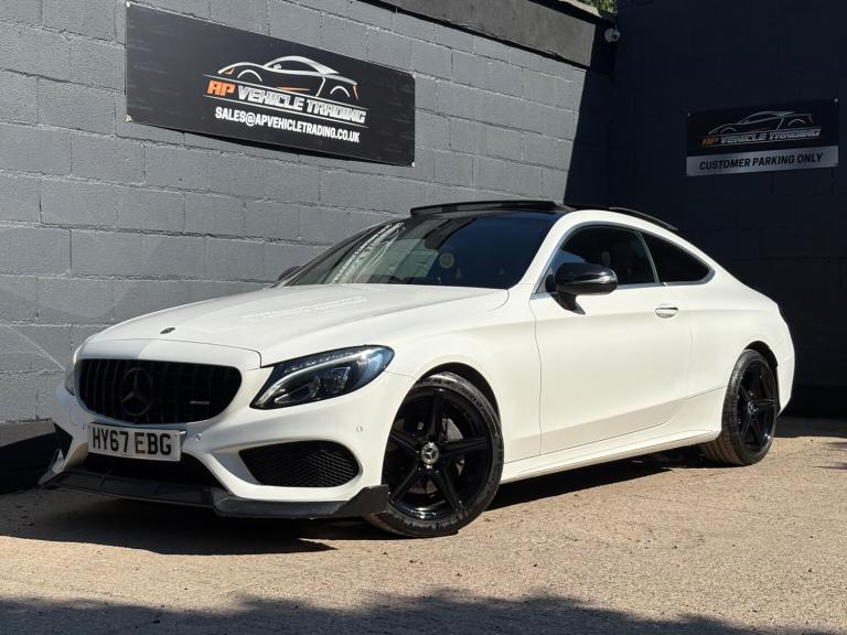 2017 Mercedes-Benz C Class C220d AMG Line Premium 2dr Auto COUPE Diesel Automatic